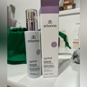 Arbonne age well refreshing toner mist